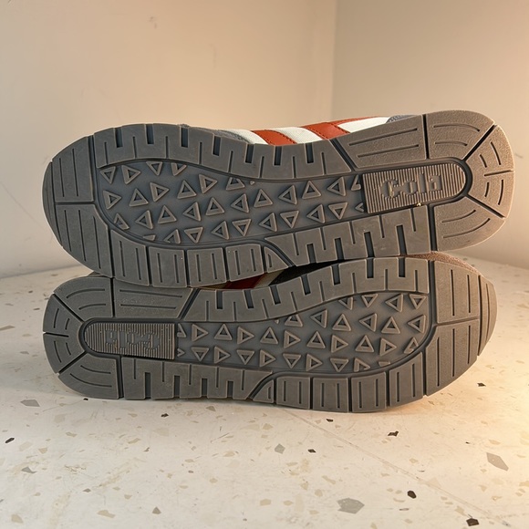 Gola Classics Men's Daytona Sneakers Off White/Ash/Moody Orange - Picture 6 of 7